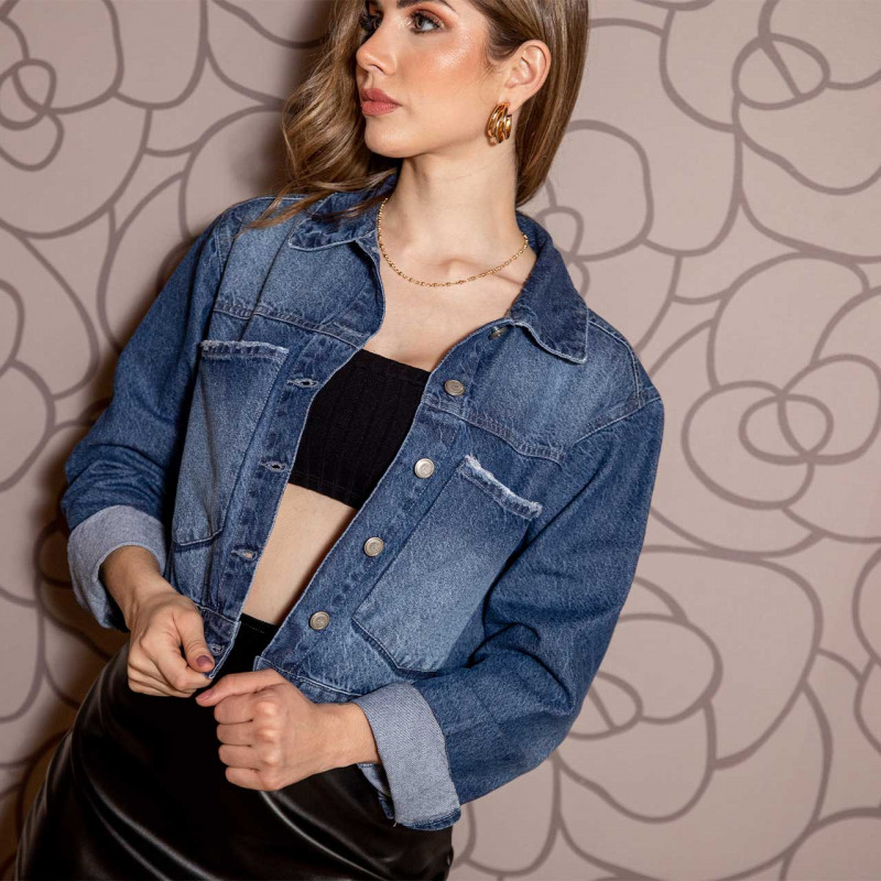 Campera Jeans Corta Cod. 1220170