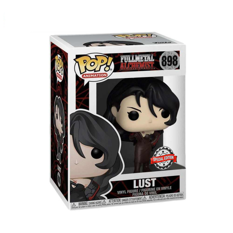 FUNKO POP FULLMETAL ALCHEMIST - LUST 898 *SPECIAL EDITION*