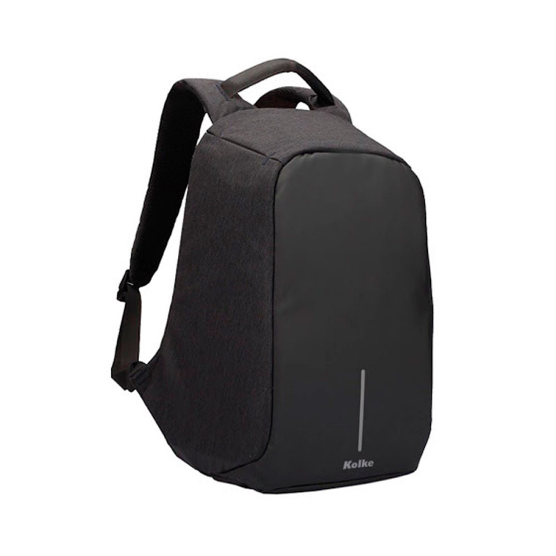 MOCHILA ANTIRROBO, USB , IMPERMEABLE KOLKE