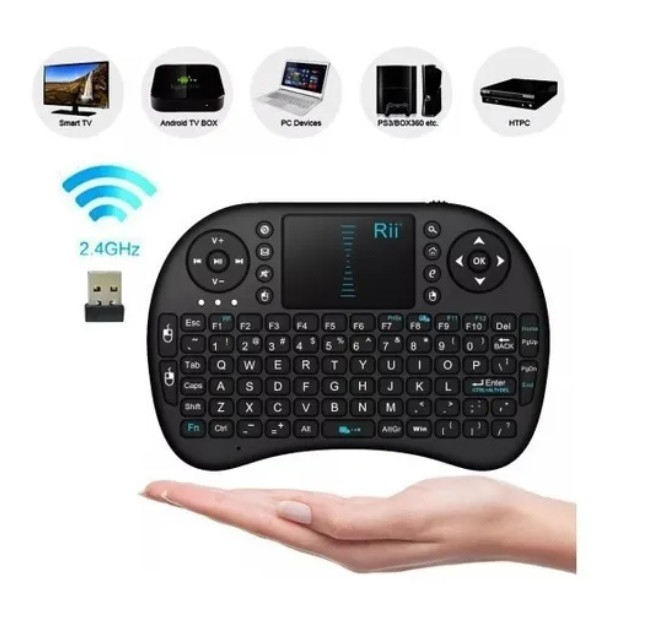 MINI TECLADO SMART TV INALÁMBRICO