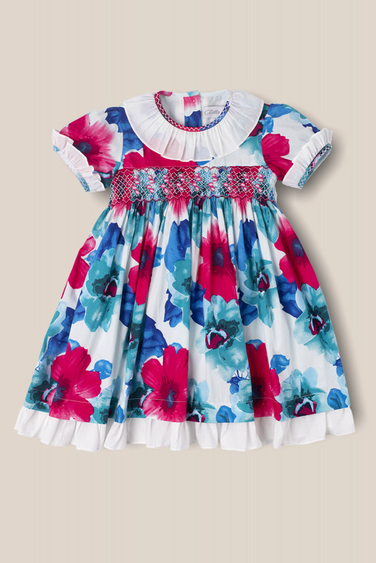 Vestido smock Olivia