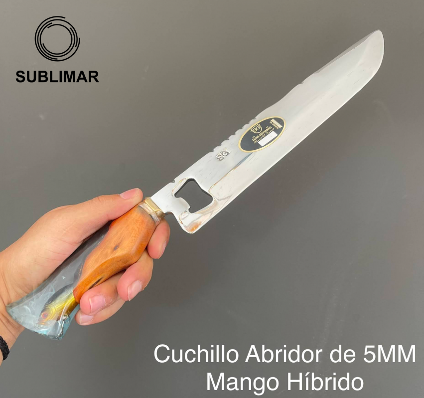 Cuchillo con Abridor Mango Hibrido.