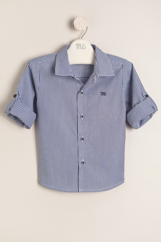 camisa rayada bco/azul