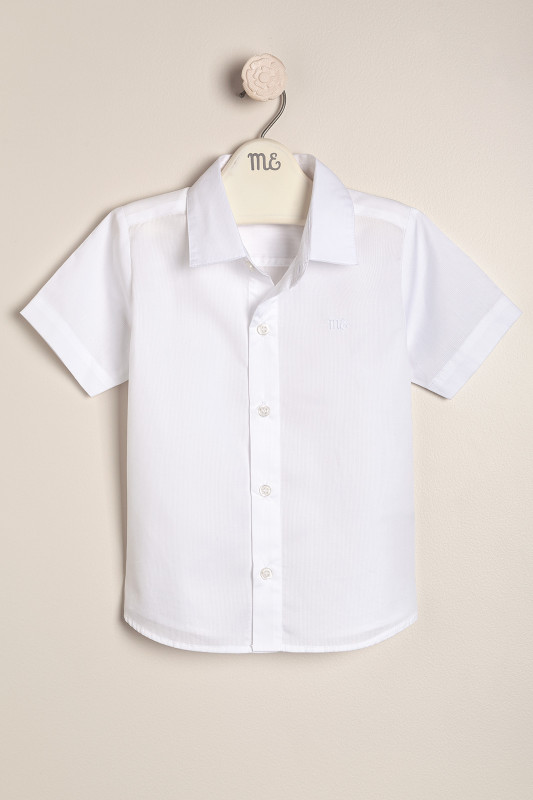 camisa de vestir en ratier blanco