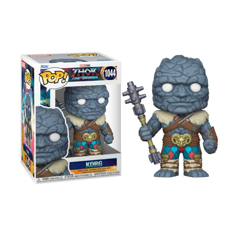 FUNKO POP MARVEL THOR LOVE AND THUNDER: KORG 1044