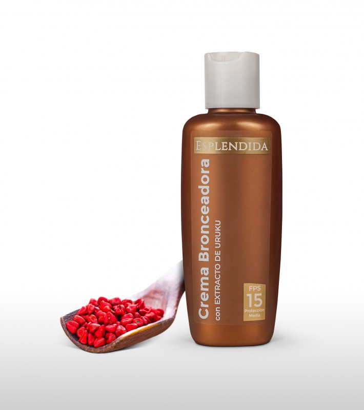 ACEITE BRONCEADOR CON EXTRACTO DE URUKU FACTOR 15 ESPLENDIDA