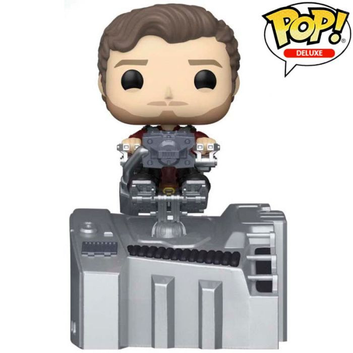 FUNKO POP *DELUXE* MARVEL AVENGERS GUARDIANS SHIP : STAR-LORD