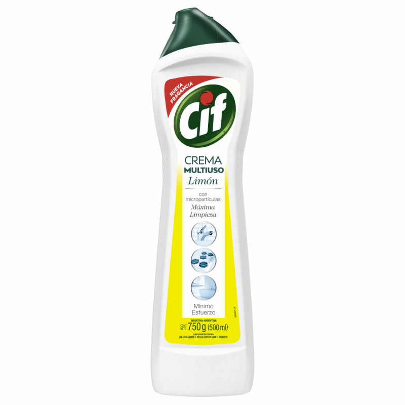 Crema Limpiadora CIF Multiuso 750 ml.