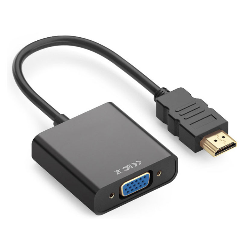 Adaptador HDMI a VGA con audio