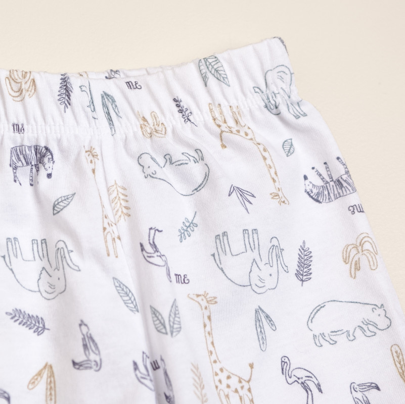 short estampado safari