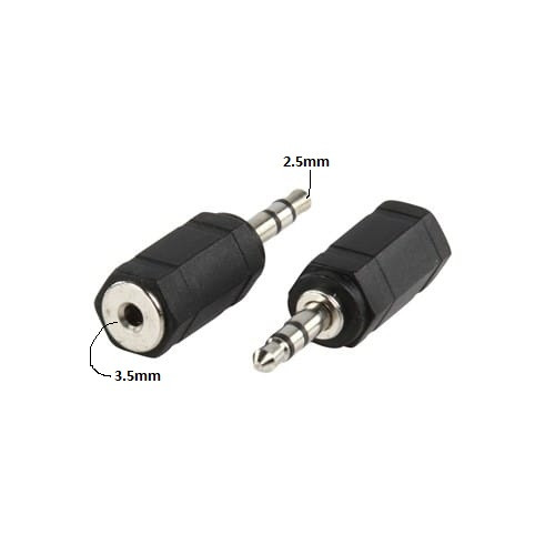 Adaptador 3.5mm a 2.5mm TRS