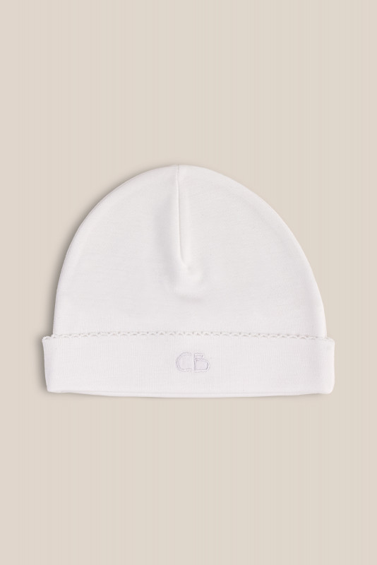 gorro basico blanco