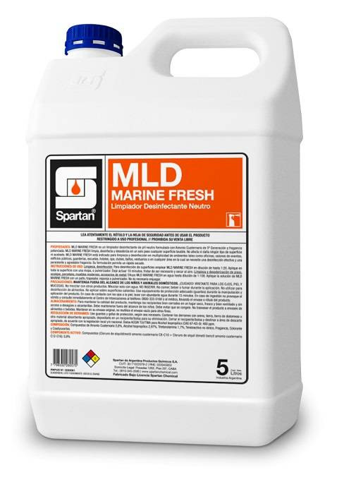 Spartan desodorante MLD 5 Lts