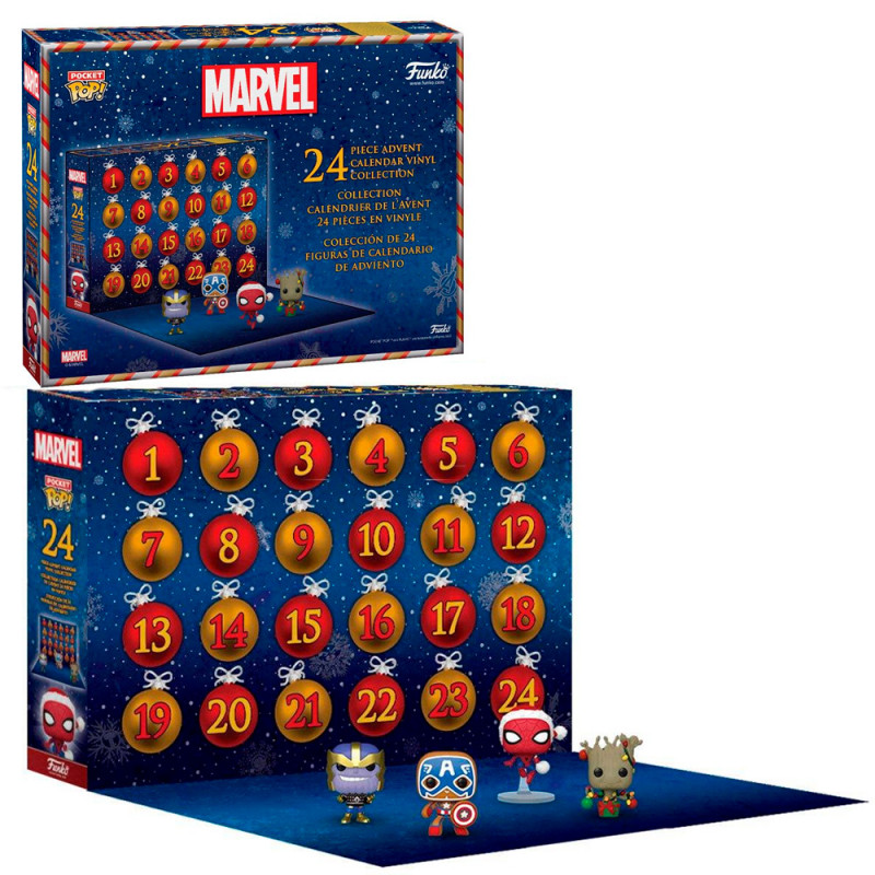 FUNKO POP POCKET ADVENT CALENDAR MARVEL 2022