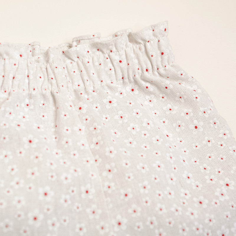 short estampado fleur