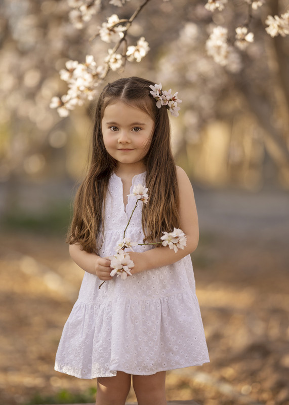 Vestidos en broderie para niñas sale