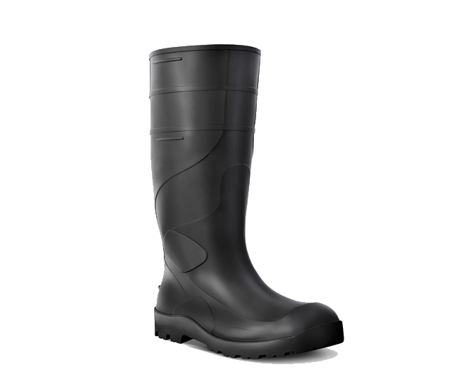 Bota Negra PVC Puntera Worksafe