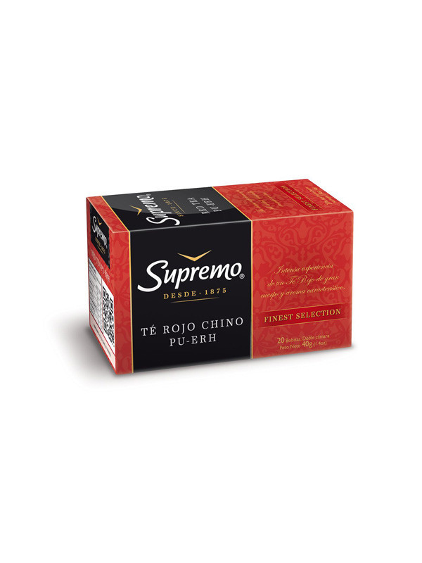 Té Supremo Rojo Paquete x 20 Unidades