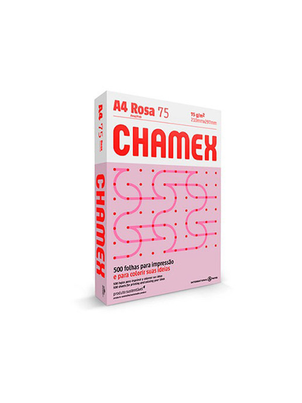 Resma Rosado A4 Charmex (75GS)