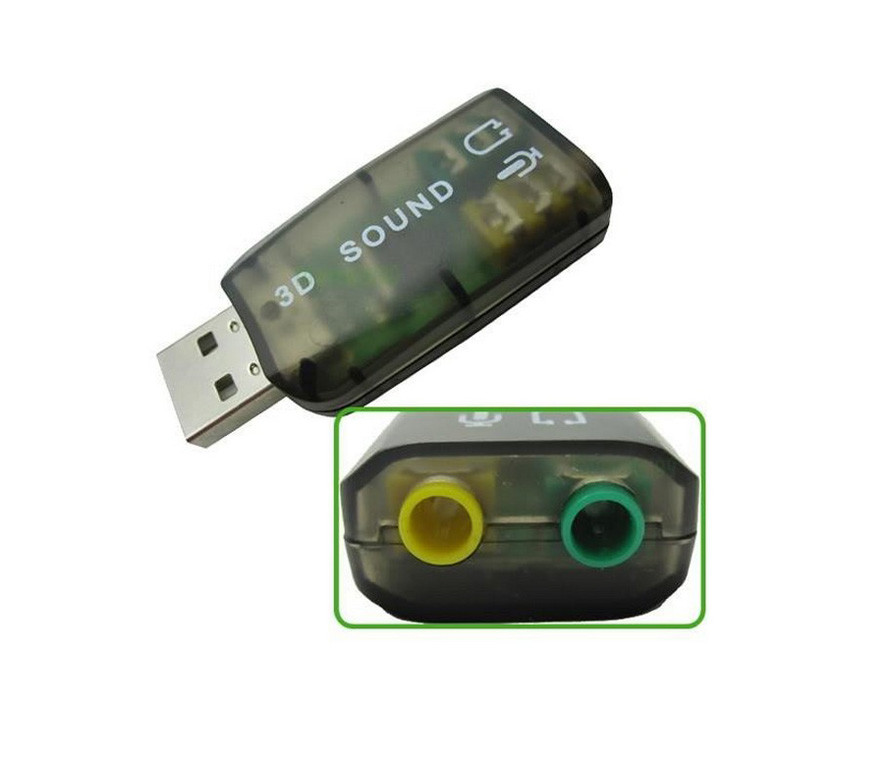 Tarjeta de sonido usb