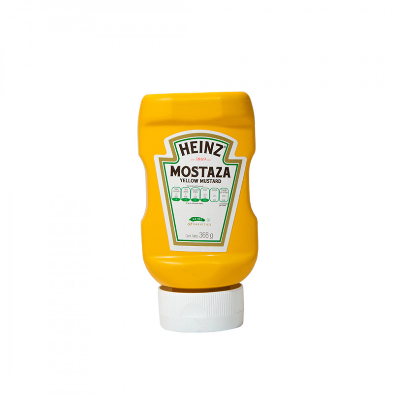 Mostaza Amarilla 255Gr Heinz Frasco