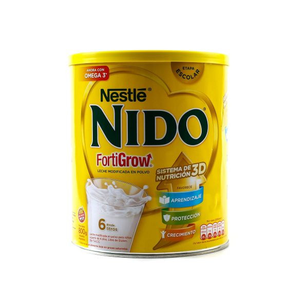 Leche Entera en Polvo Nido Lata x 800 Gr Unidad