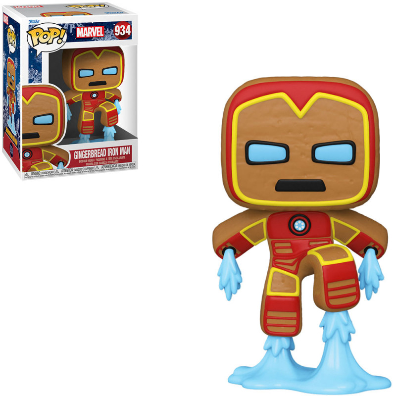 FUNKO POP MARVEL HOLIDAY - GINGERBREAD IRON MAN 934