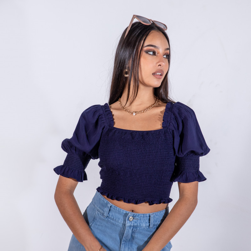 Crop Top Azul Cod. 7220336