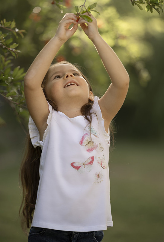 remera con alas mariposa blanco