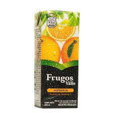 Jugo Frugos Naranja 1 L Unidad