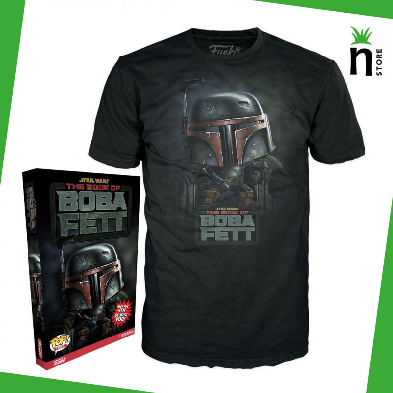 FUNKO TEES STAR WARS THE BOOK OF BOBA FETT