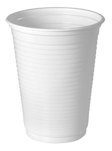 Vaso Descartable 300ML Blanco x 50 Unidad