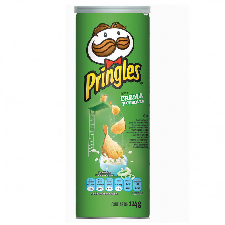 Papas Fritas Pringles Cebolla 109Gr Tubo