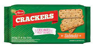 Galletita Mazzei Crackers Salvado 210 gr