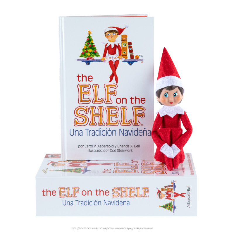 THE ELF ON THE SHELF GRIL LIGHT SPANISH