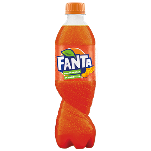 Gaseosa Fanta mandarina 500 ml Pack x 6 Unidades