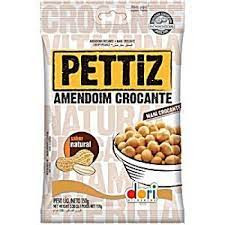 Maní Crocante Sabor Natural Pettiz 70 Gr