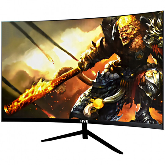 Monitor LED Curvo Gaming BAK de 27" BK-27G DisplayPort/HDMI/180Hz - Negro