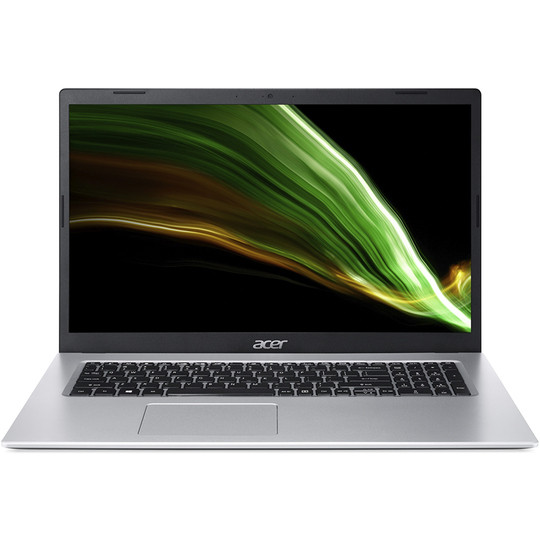 Notebook Acer Aspire 3 A317-53-31K7 de 17.3" FHD con Intel Core i3-1115G4/8GB RAM/256 SSD/W11 - Pure Silver