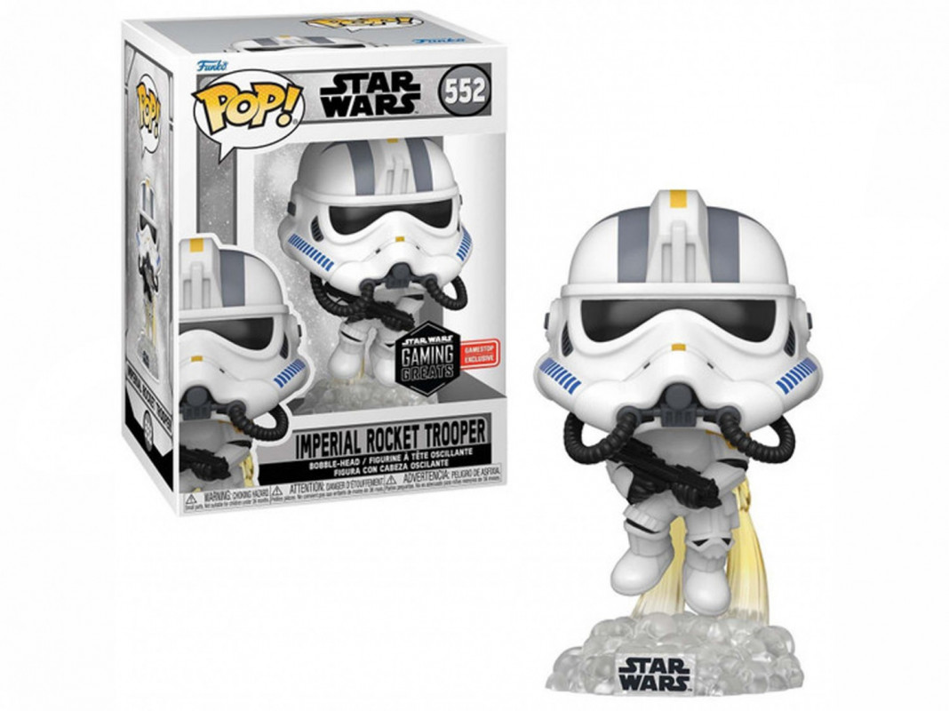 FUNKO POP STAR WARS BATTLEFRONT - IMPERIAL ROCKET TROOPER 552 *SPECIAL EDITION*