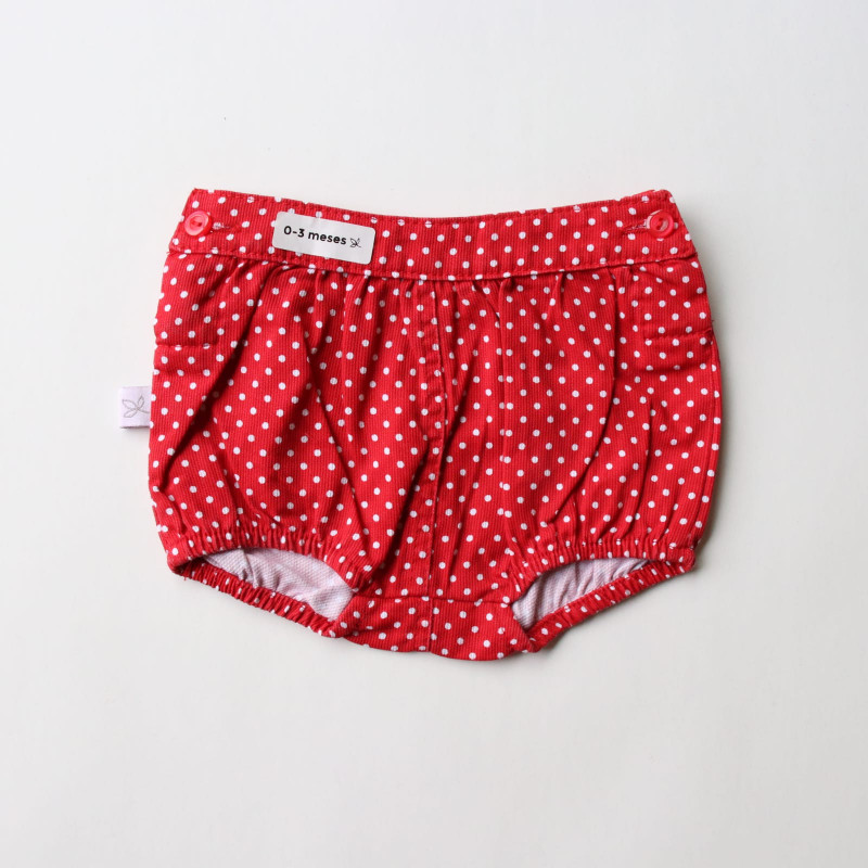 Short Austin 168 Rojo a Motas