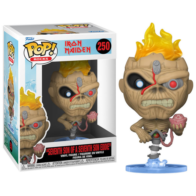 FUNKO POP ROCKS IRON MAIDEN: SEVENTH SON OF A SEVENTH SON EDDIE 250