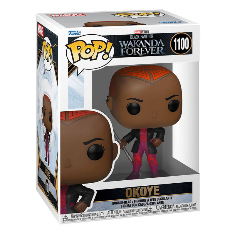 FUNKO POP MARVEL BLACK PANTHER WAKANDA FOREVER - OKOYE 1100