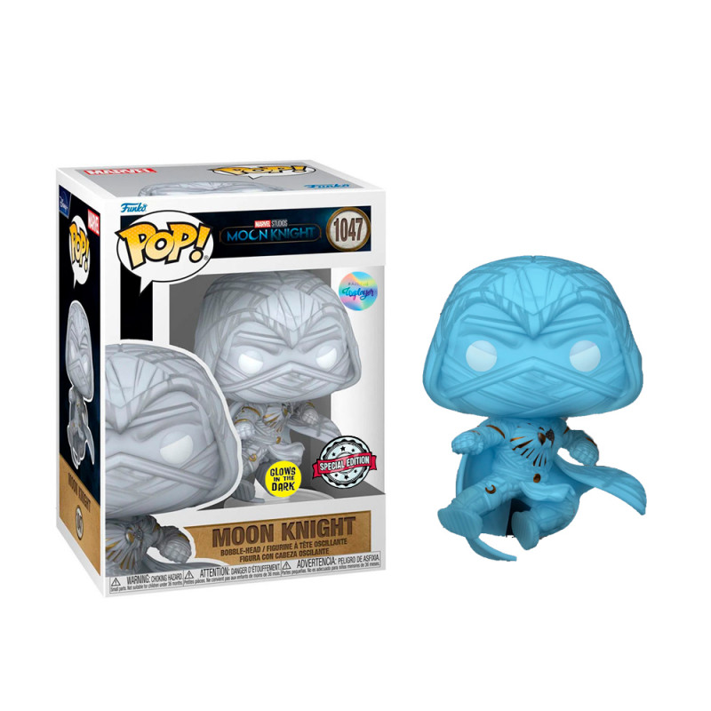 FUNKO POP MARVEL MOONKNIGHT - MOON KNIGHT 1047 *GLOWS IN THE DARK* *SPECIAL EDITION*