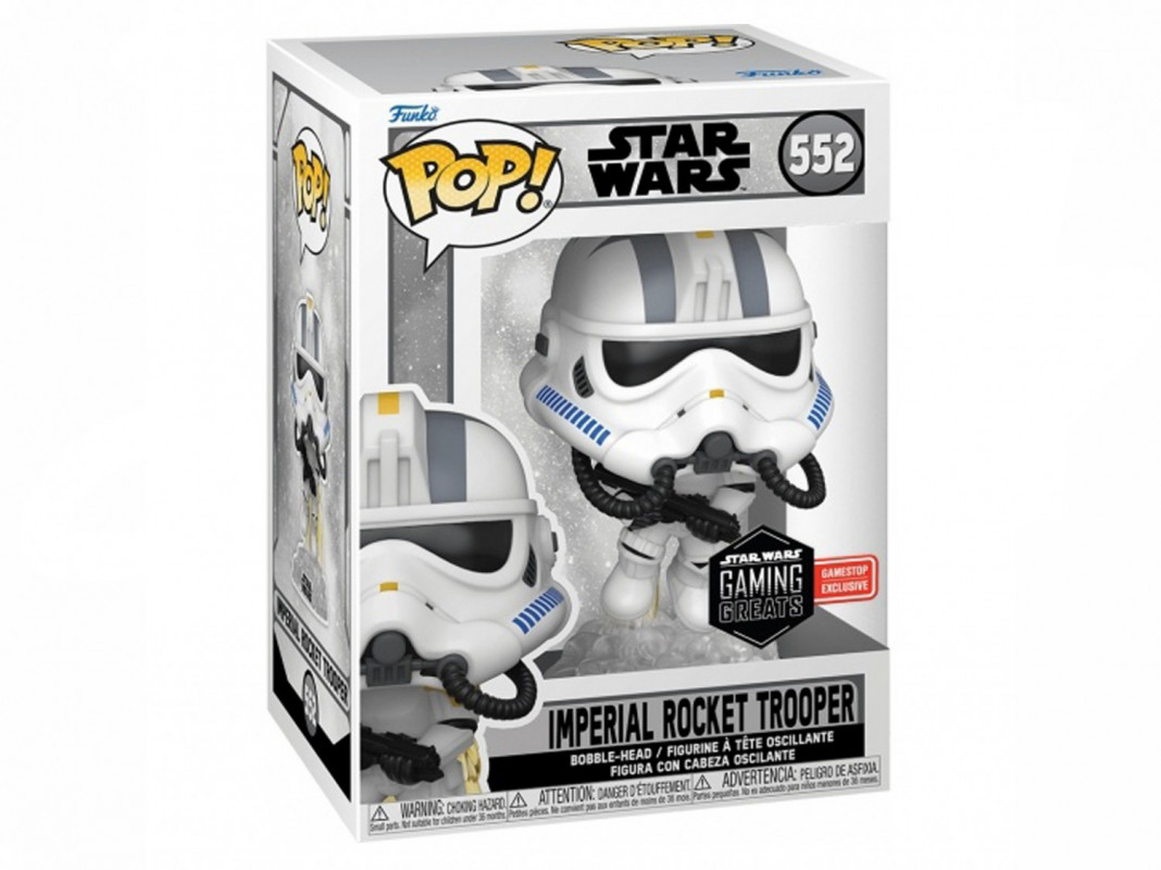 FUNKO POP STAR WARS BATTLEFRONT - IMPERIAL ROCKET TROOPER 552 *SPECIAL EDITION*