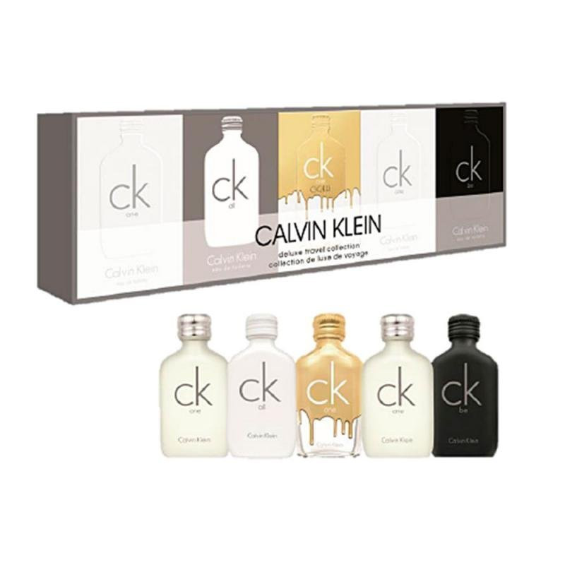 KIT MINI COLECCION CALVIN KLEIN X5 UNISEX