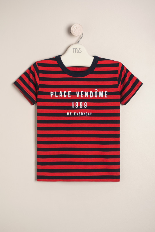 remera place vendome az/roj