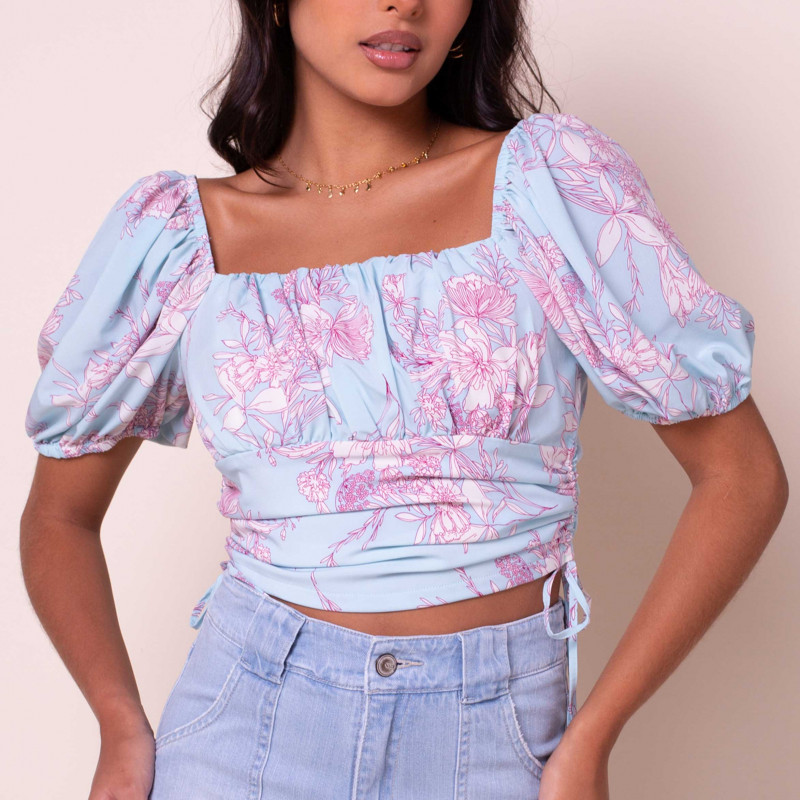 Crop Top Estampado Cod. 7230031