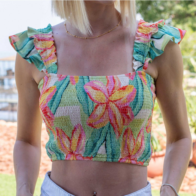 Crop Top Estampado Engomado Cod. 6220005-1