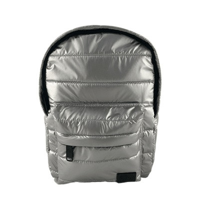 MOCHILA NYLON PLATA